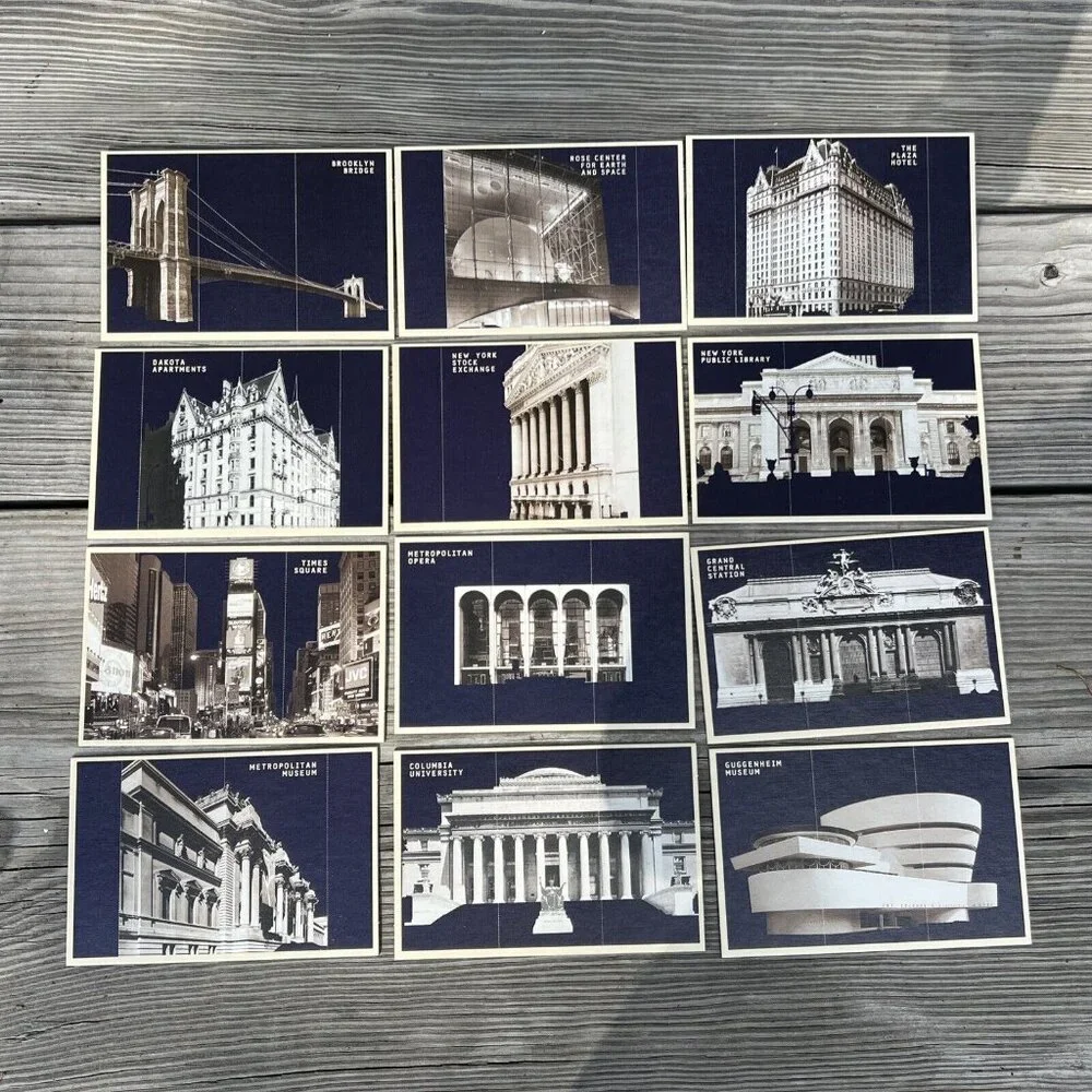 The Prestel New York Architecture Game Explore NY Legendary Landmarks COMPLETE